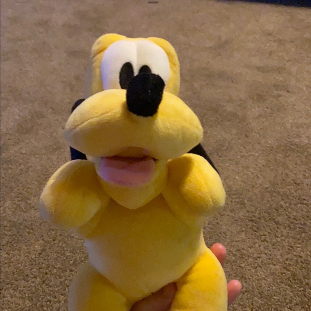 Baby Pluto plush from Disney world Nice quality
